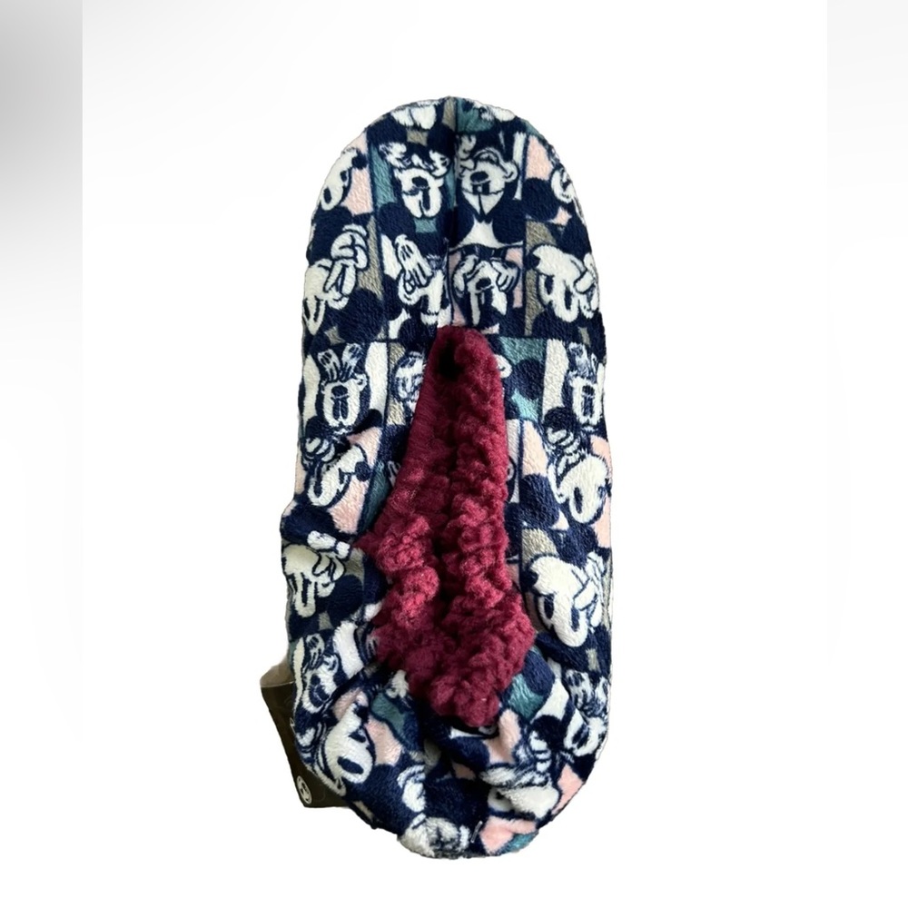 Disney Mickey Mouse Faux Fur Slippers